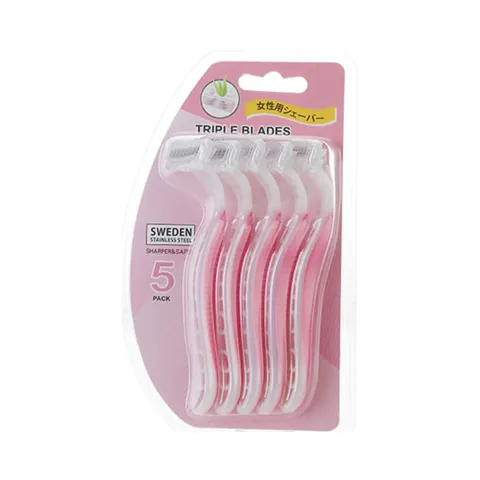 Бритвы женские одноразовые Triple Blades Miniso, 5 шт.