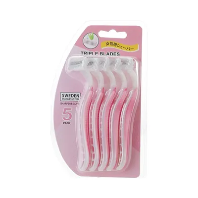 Бритвы женские одноразовые Triple Blades Miniso, 5 шт.