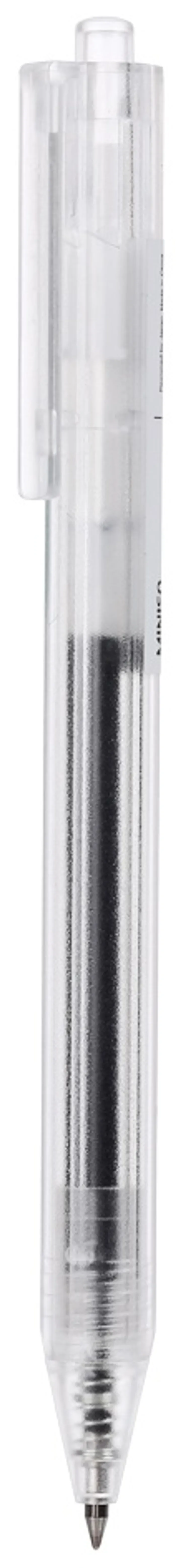 Ручка гелевая Miniso Hexagonal White Barrel 1 шт, 0.5 мм, цвет чернил черный