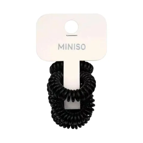 Miniso резинка спираль 6 шт