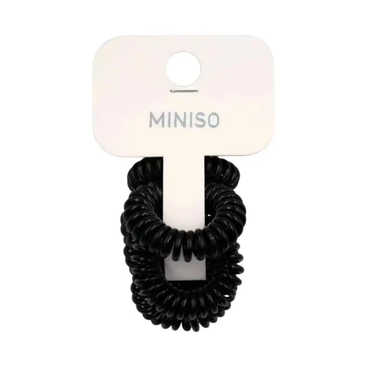 Miniso резинка спираль 6 шт
