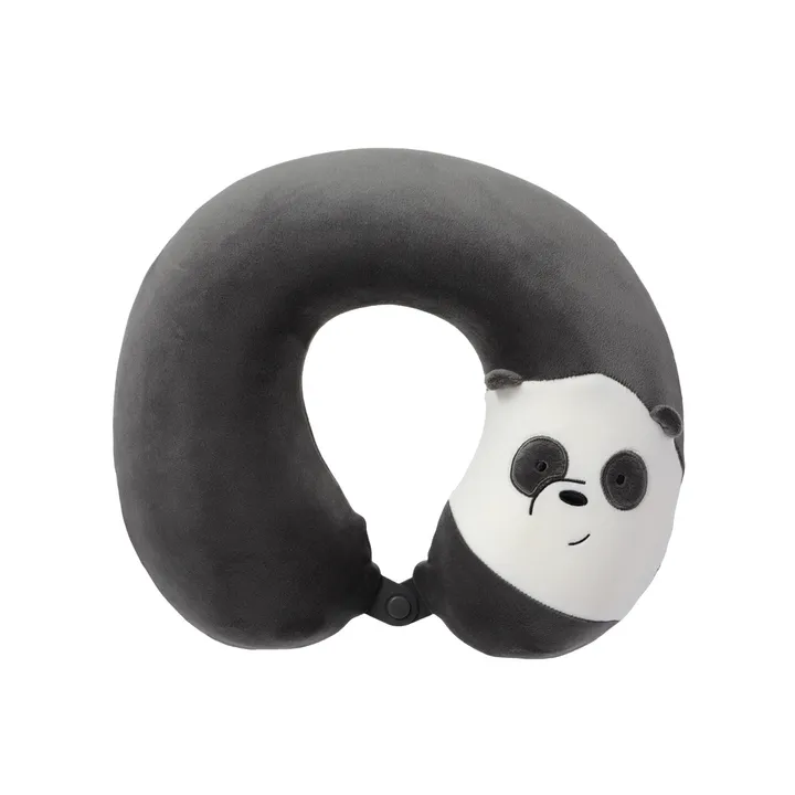 Дорожная подушка для шеи с маской для сна Панда WE BARE BEARS Miniso