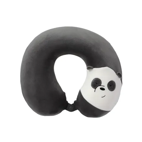 Дорожная подушка для шеи с маской для сна Панда WE BARE BEARS Miniso