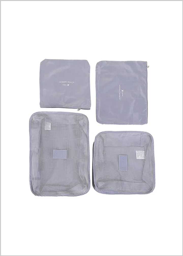 Miniso несессер полиэстер серый 40X30 см