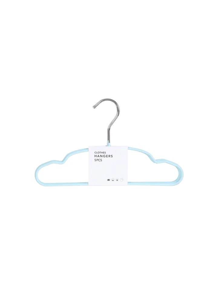 Набор вешалок Miniso голубой 5 шт