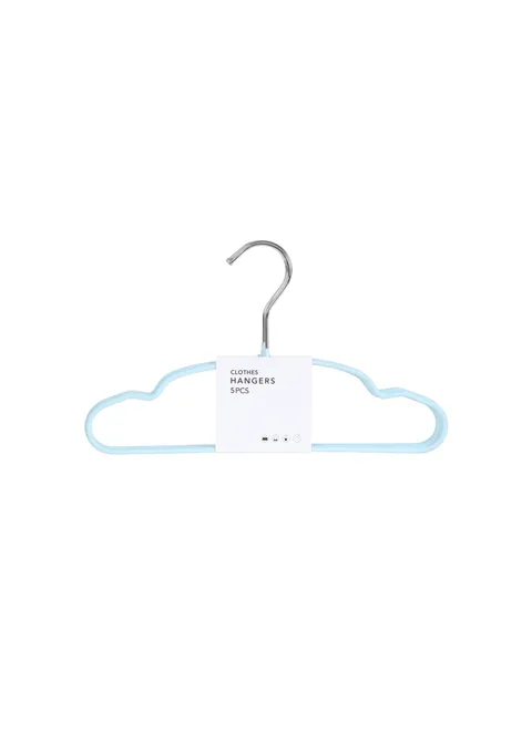 Набор вешалок Miniso голубой 5 шт