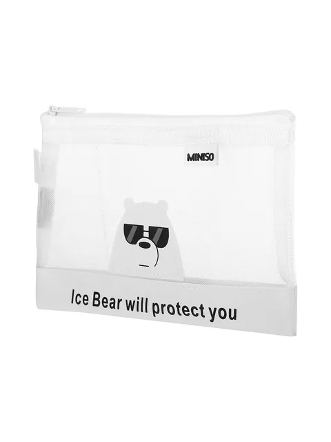 Папка Miniso WE BARE BEARS (ICE BEAR), А6 отсутствует, белый