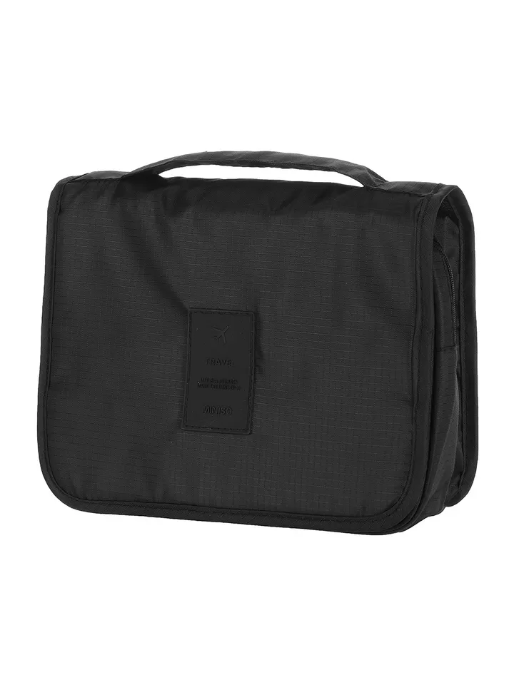 Miniso несессер полиэстер черный 21X24 см
