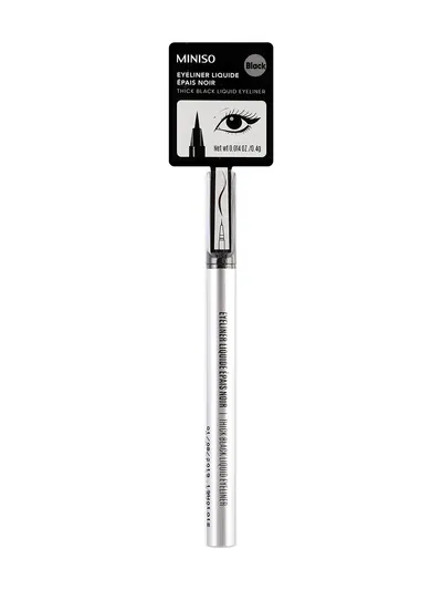 Подводка для глаз Thick Black Eyeliner Miniso, черная