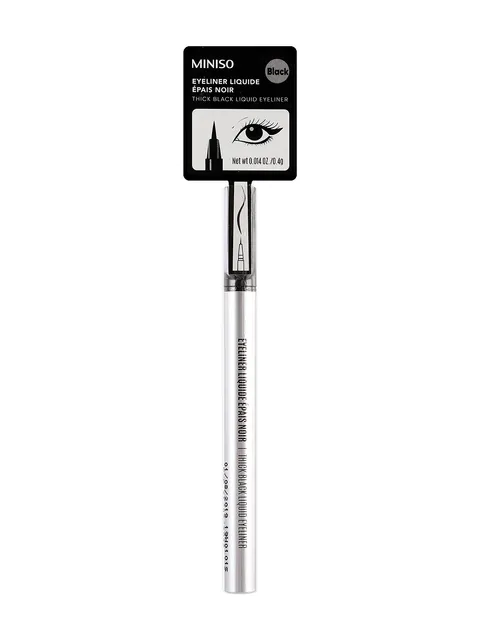 Подводка для глаз Thick Black Eyeliner Miniso, черная