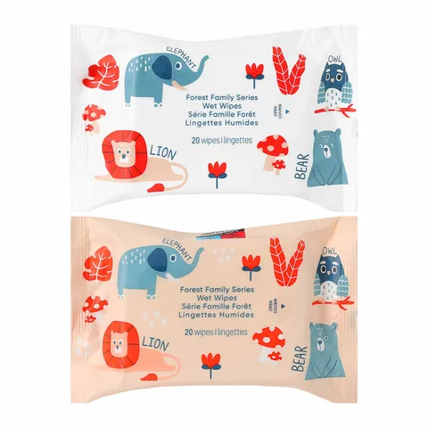 Влажные салфетки Forest Family Miniso 100 шт