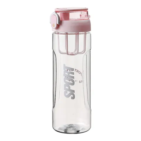 Пластиковая бутылка для смешивания 840 мл Miniso, 24 × 7,7 см