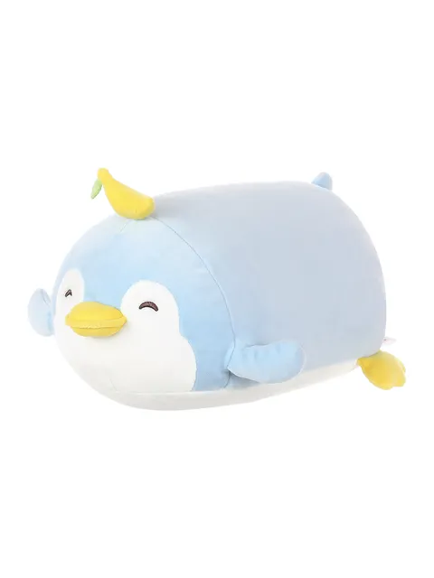 Мягкая плюшевая подушка- игрушка Лежащий пингвин Miniso