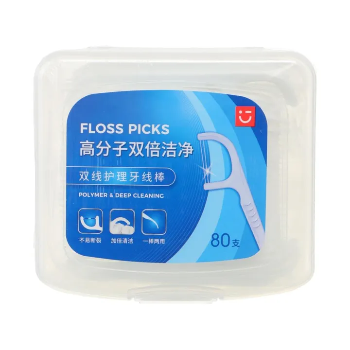 Зубная нить Miniso FLOSS PICK флоссер 0.05 м