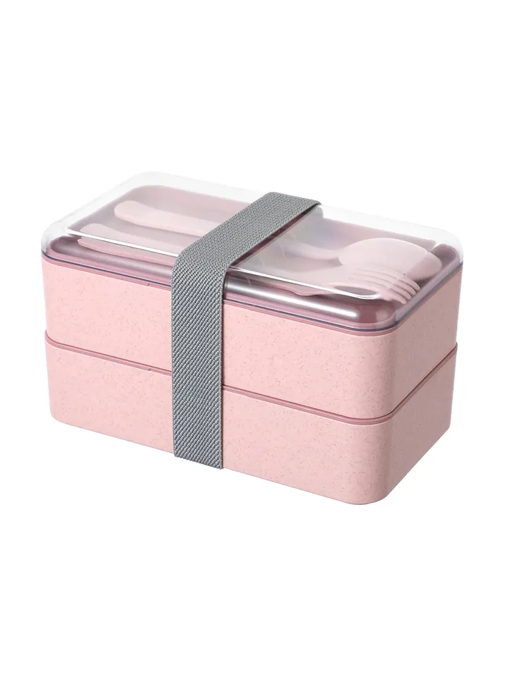 Miniso ланч-бокс 2 шт, пластик