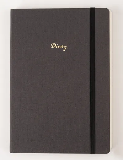 Ежедневник Miniso Diary, A5, 160 л, черный