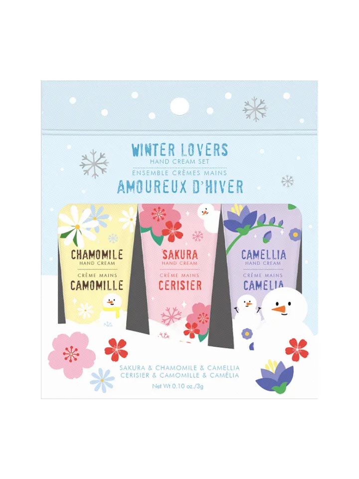 Крем для рук набор Winter Lovers 2.0 Miniso, 3 шт. в наборе