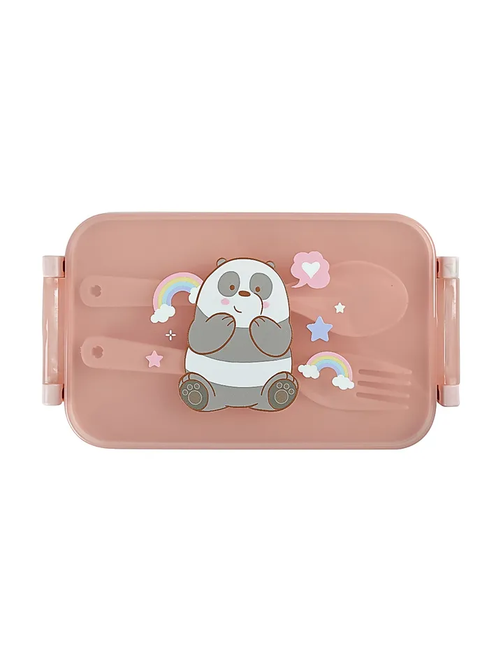 Miniso ланч-бокс 1 шт, пластик, силикон