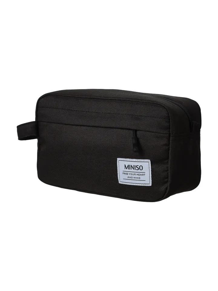 Сумка для хранения Молодежи времени Miniso, 23 × 15 см, черная