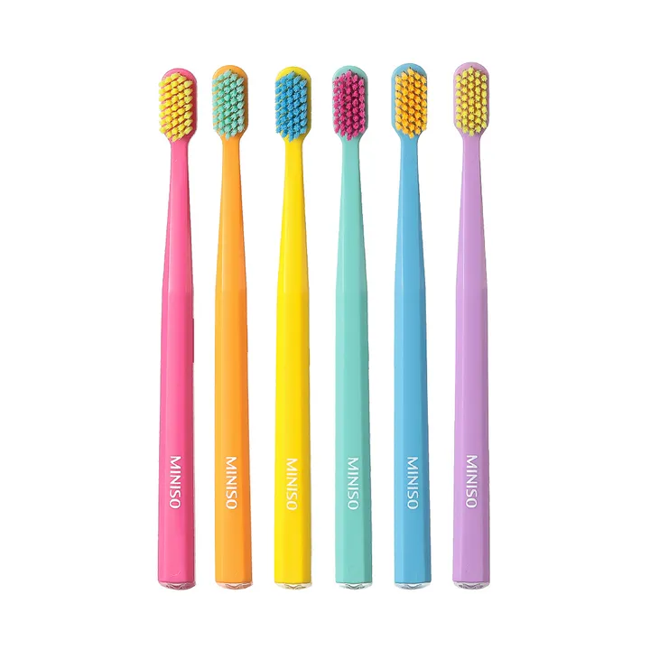 Miniso Coloradio зубная щетка средняя 6 шт