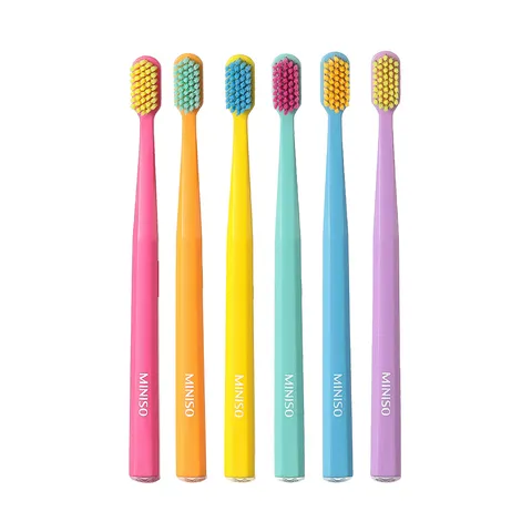 Miniso Coloradio зубная щетка средняя 6 шт