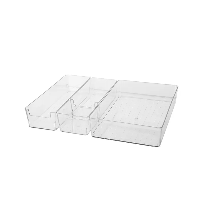 Набор контейнеров Miniso для аксессуаров, 4 предмета, 29,8 × 20 × 6,2 см