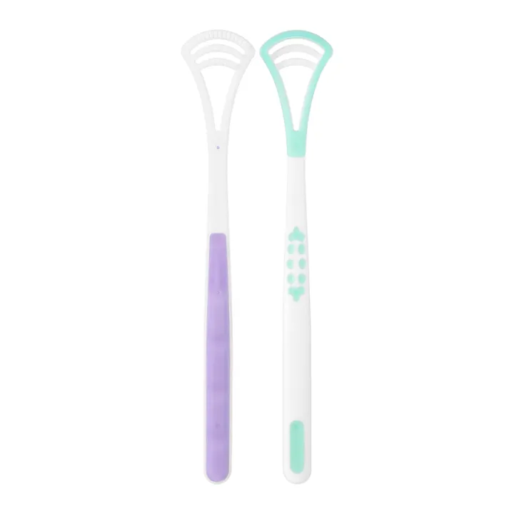 Miniso Dual Sided Tongue Scraper очиститель языка жесткая 2 шт