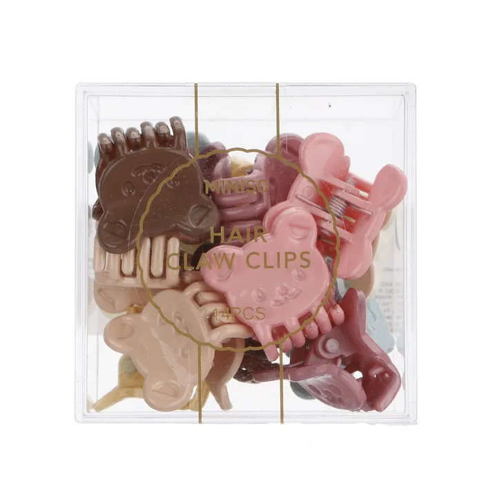 Miniso заколка краб 14 шт