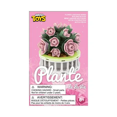 Конструктор Miniso Succulent Plants Building Blocks, деталей 89 шт