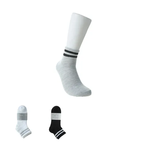 Носки Miniso 5 пар черный, серый, белый 40-44