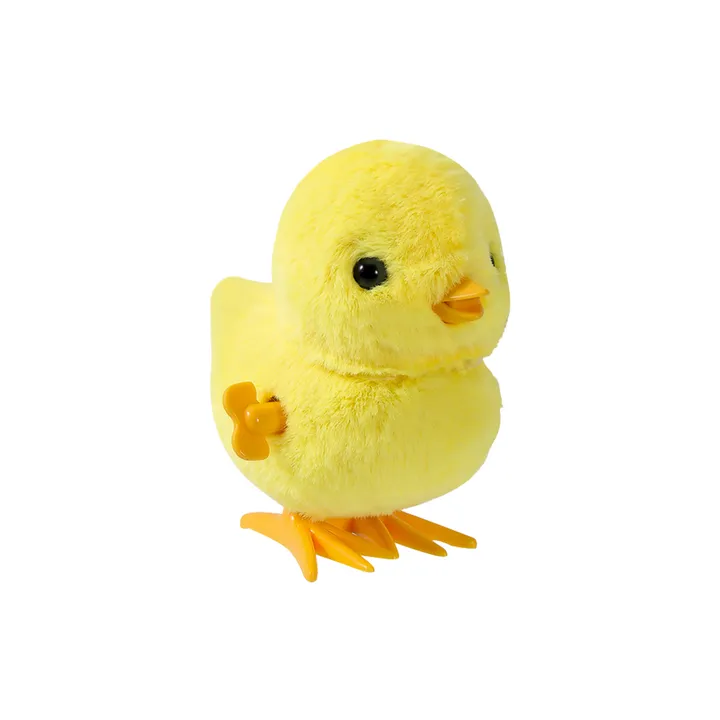 Заводная игрушка Miniso прыгающий Цыплёнок пластик, полиэстер