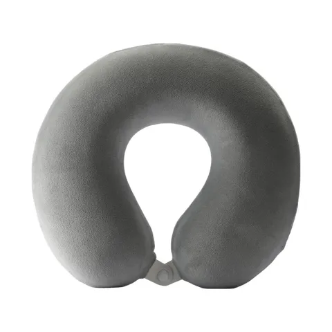 Miniso Дорожная подушка для шеи с эффектом памяти набивная серый
