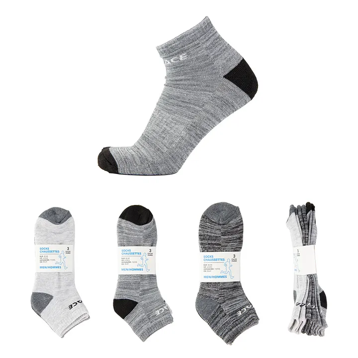 Носки Miniso 3 пары синий 40-44