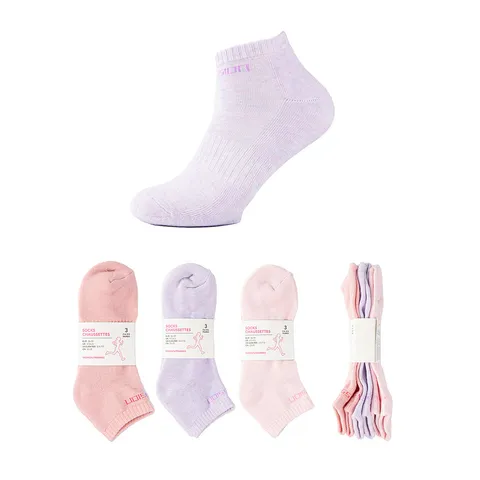 Носки Miniso 3 пары розовый 36-39