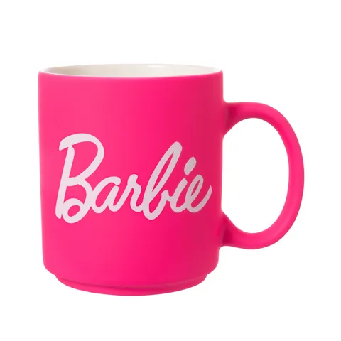 Miniso Barbie керамикалық кружкасы, 390 мл