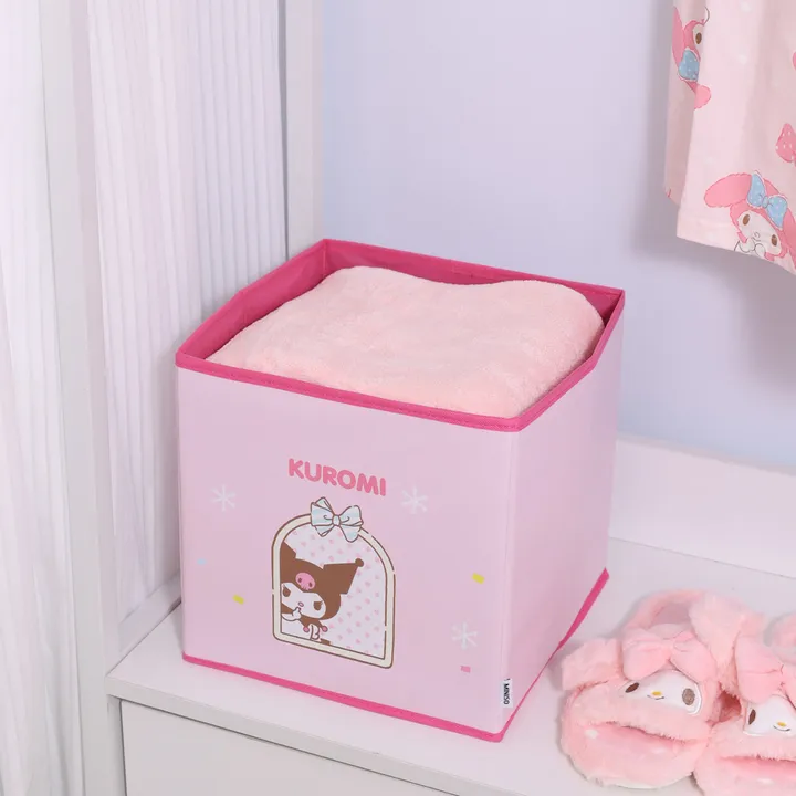 Коллекция предметов для хранения, тканевый куб Miniso, Sanrio, 27 × 27 см, куроми