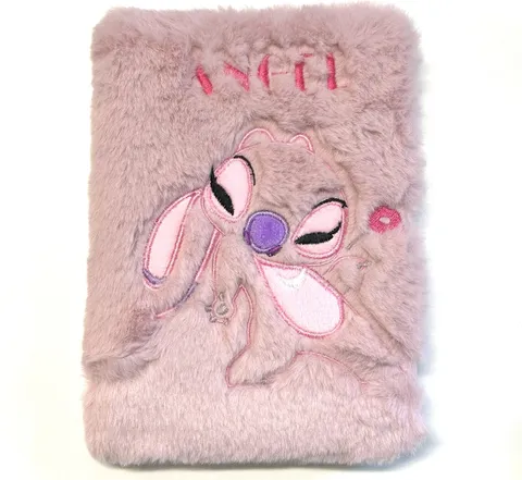 Stitch Angel күнделігі Miniso, B6, 80 парақ, қызғылт