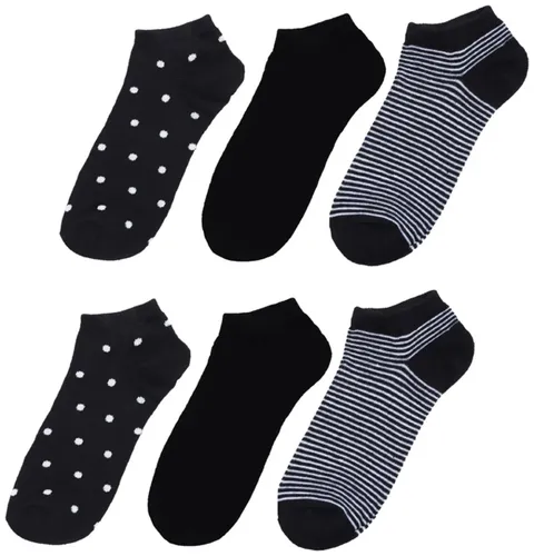 Носки Miniso 6 пар черный 38-40