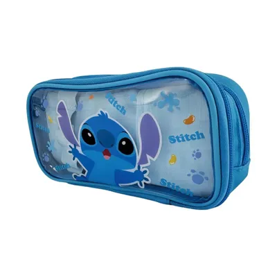 Двухъярусный пенал из коллекции Disney Stitch Miniso, Lilo & Stitch, 21 × 11 см, стич