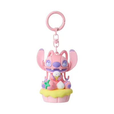 Брелок Miniso 3D-брелок Disney «Ангел с десертом» из серии STITCH DISNEY (Стич)) 11см пластик 1 шт