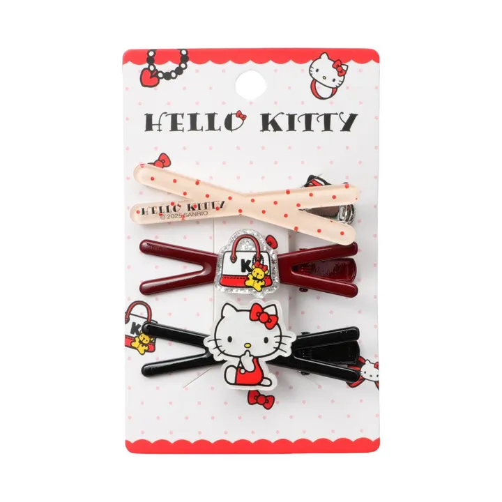 Заколки для волос Hello Kitty (3 шт.) Miniso, 11 × 9 см