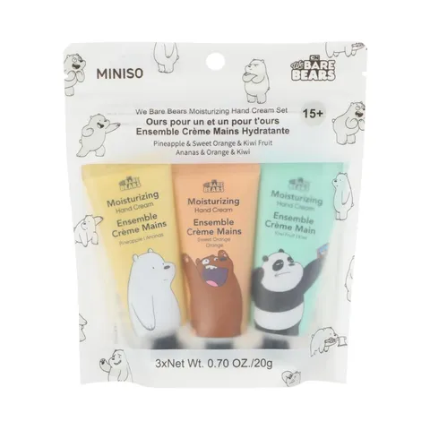 Набор кремов для рук WE BARE BEARS Miniso