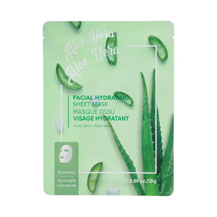 Маска для лица Miniso тканевая Aloe vera Hydrating facial sheet mask 1 шт