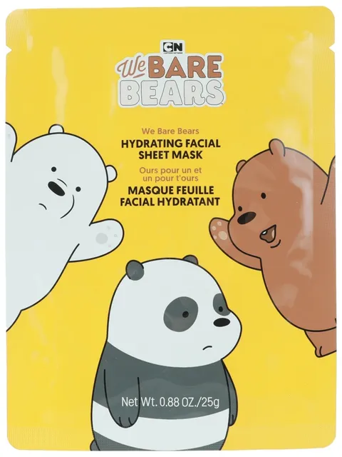 Маска для лица Miniso тканевая We Bare Bears 1 шт