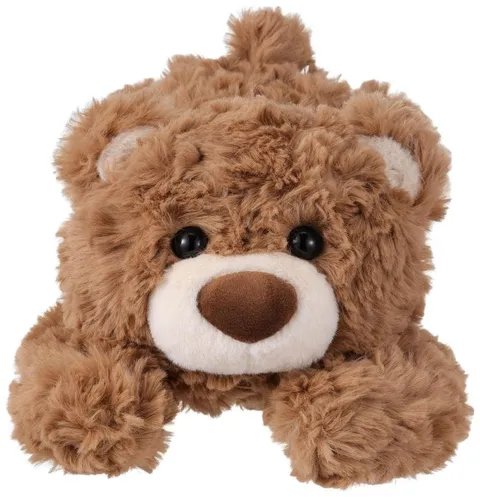 Мягкая игрушка Miniso медведь, 20 см, коричневый