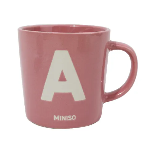 Кружка Miniso Alphabet Collection, 350 мл керамика