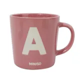 Кружка Miniso Alphabet Collection, 350 мл керамика