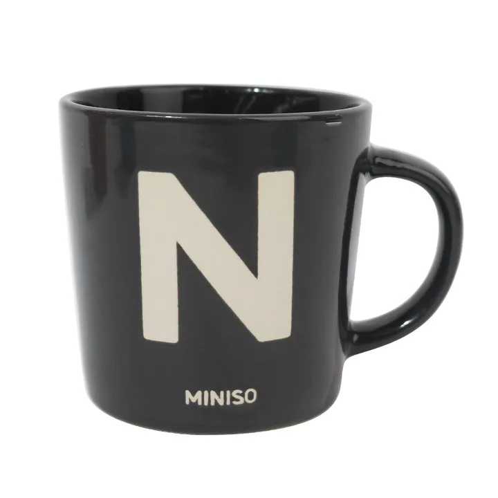 Кружка Miniso Alphabet Collection, 350 мл керамика