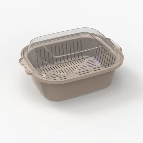 Miniso контейнер 2 шт, пластик