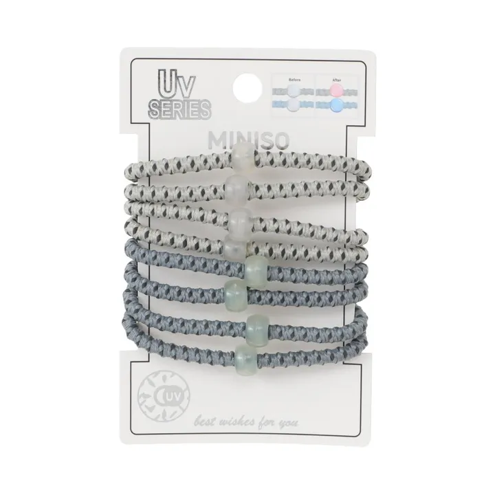 Miniso резинка 8 шт, мультиколор